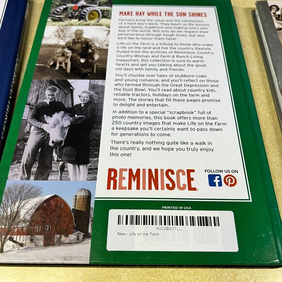 Reminisce 3 Book Set - Life on the Farm, 25th Anniversary & Amercian Heroes - Picture 6 of 7